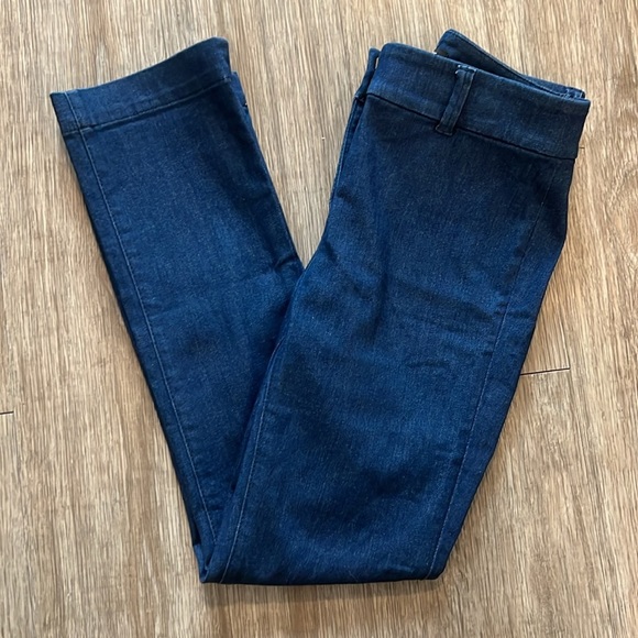 LOFT Women’s Dark Blue Denim Pant Marisa 24/00 - Picture 1 of 8